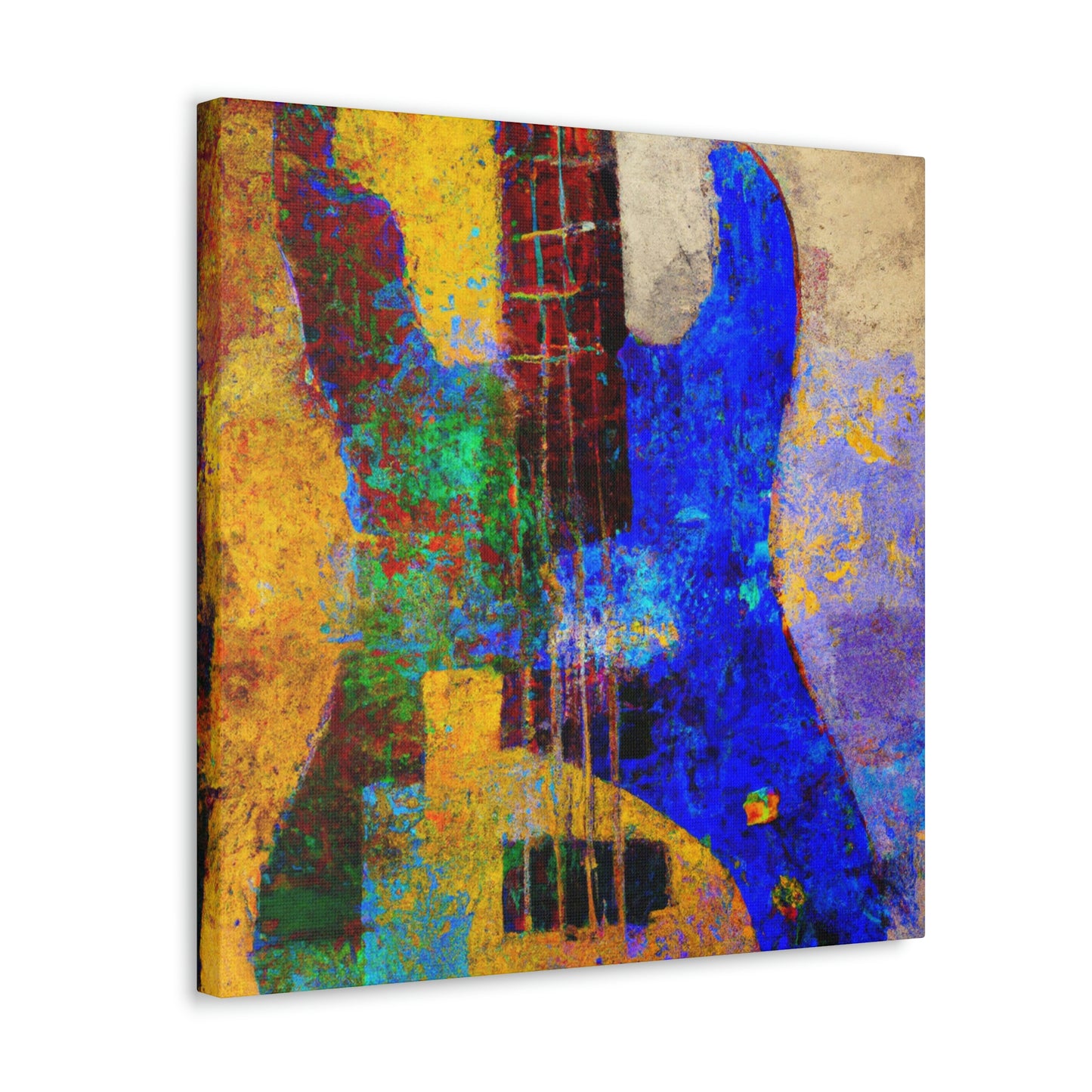 "Bass Guitar Resonance" - Canvas