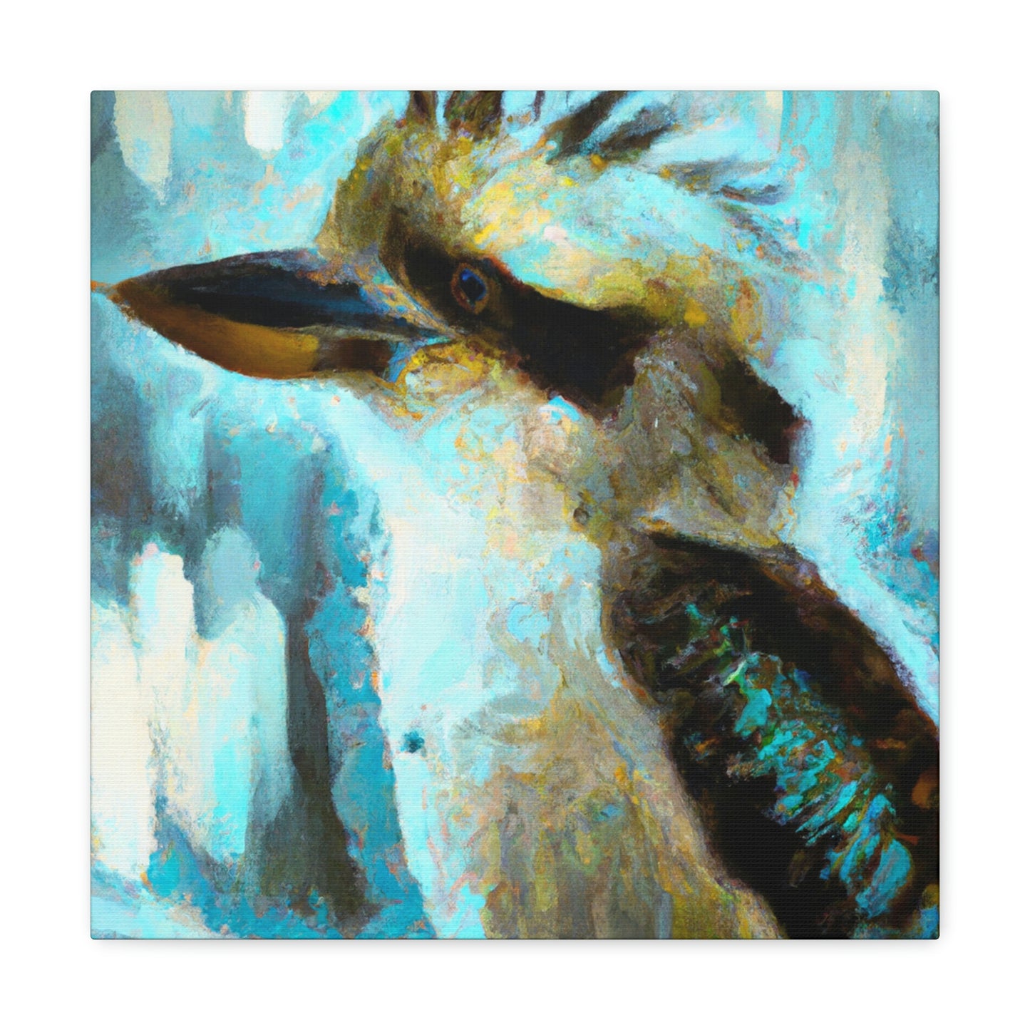 Kookaburra in Flight - Canvas