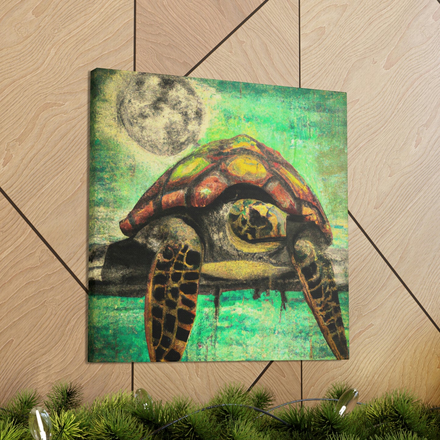 Steampunk Sea Turtle Voyage - Canvas