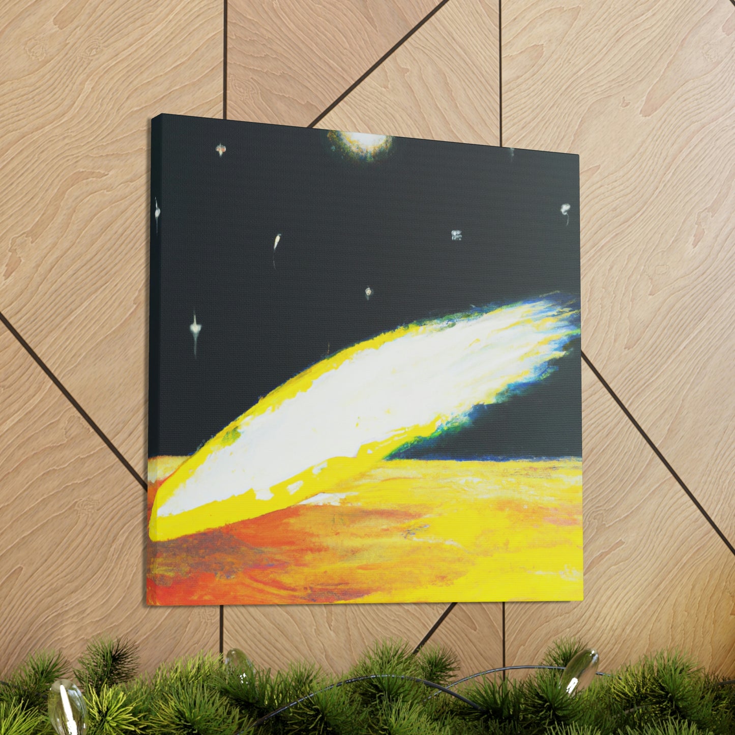 Comet Through Infinity - Canvas