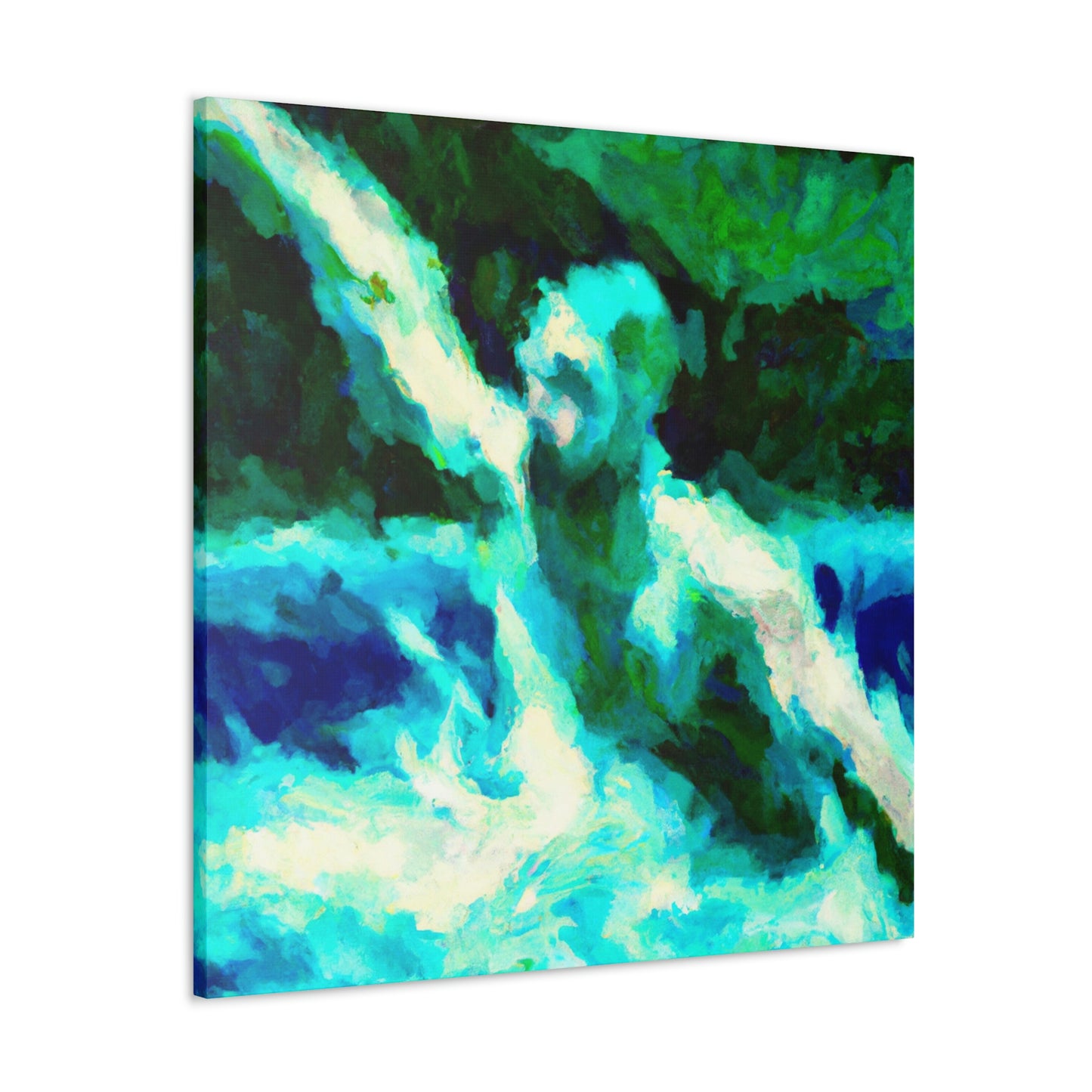 "Swimming in Expressionism" - Canvas