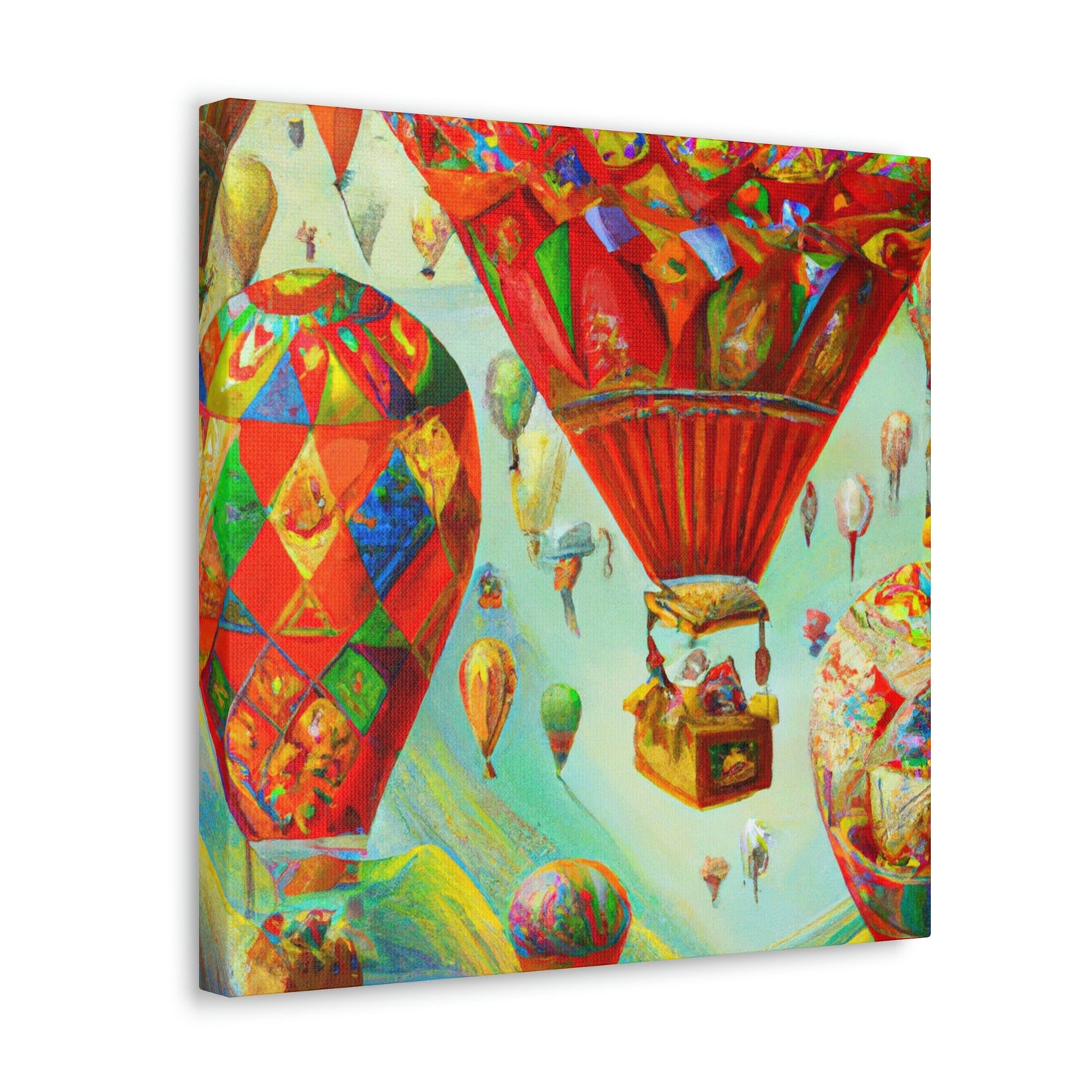 "Floating Hot Air Dream" - Canvas