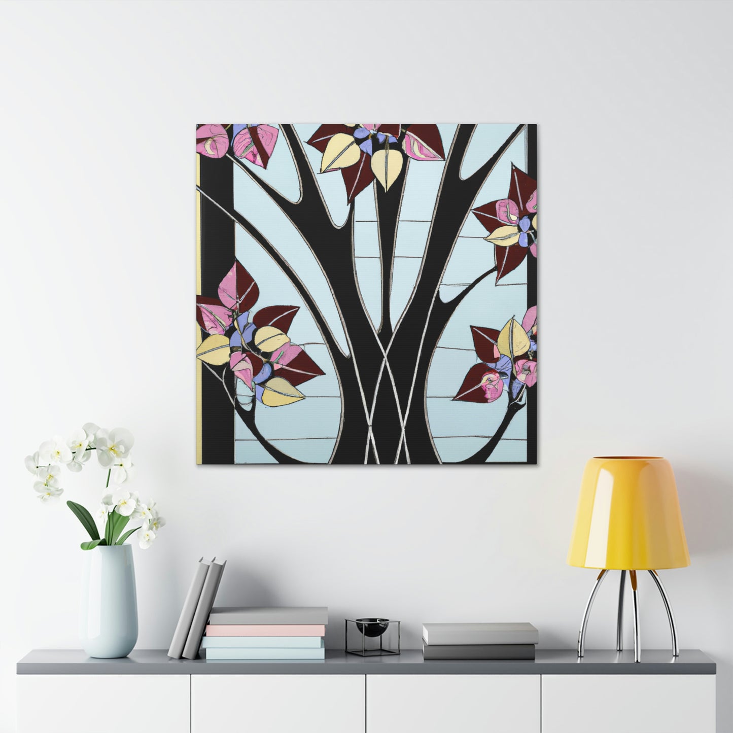 Dogwood Dreams Aflame - Canvas