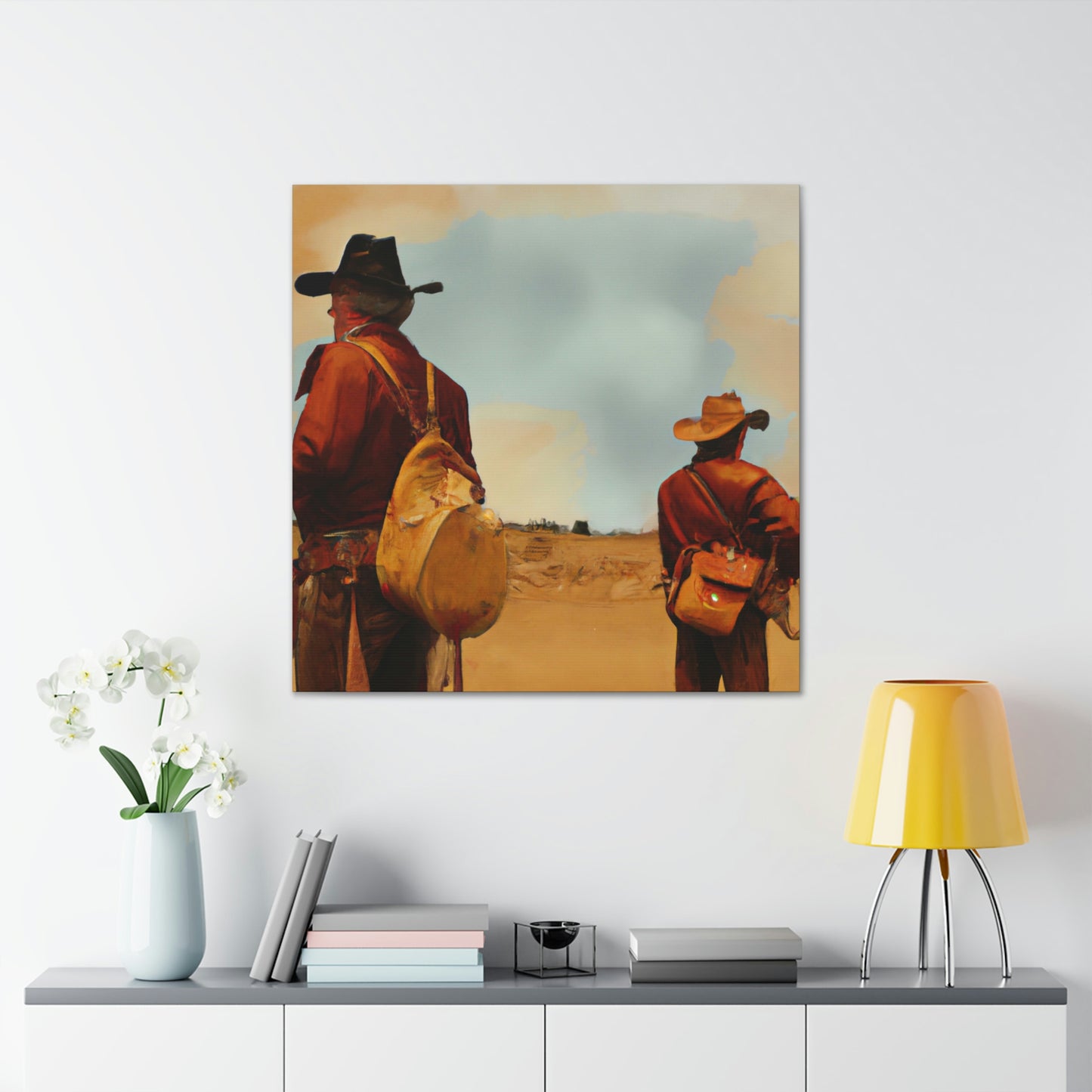 Saddle Bags Reflection - Canvas