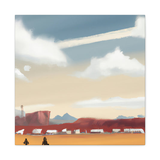 Frontier Town Simplicity - Canvas