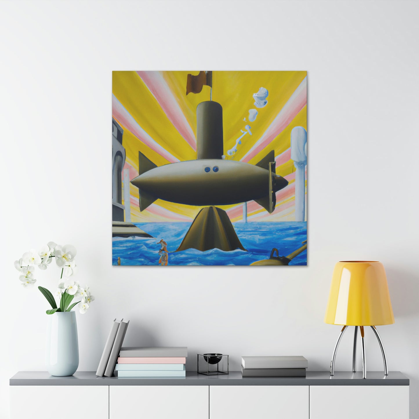 "Underwater Seascape Dreaming" - Canvas