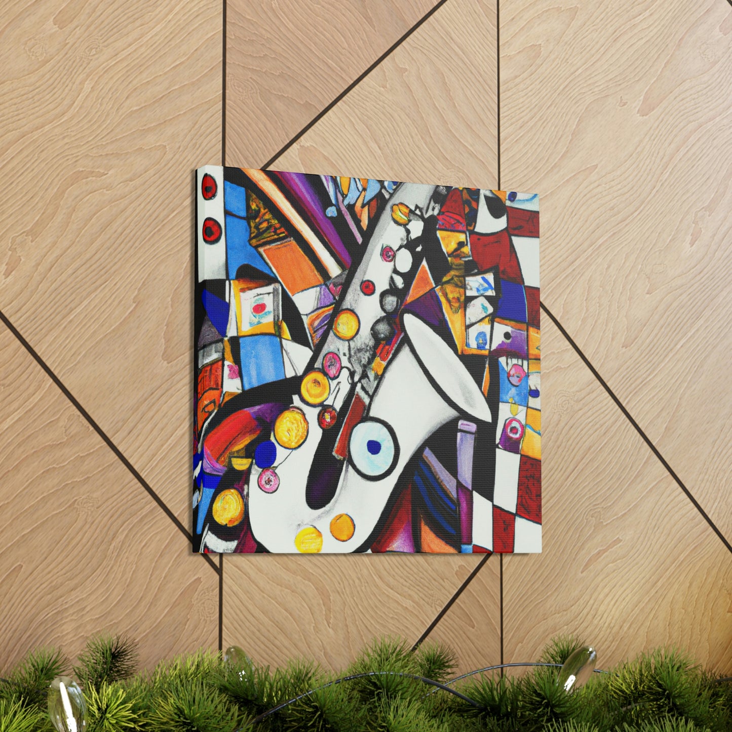 Clarinet in Art Deco - Canvas