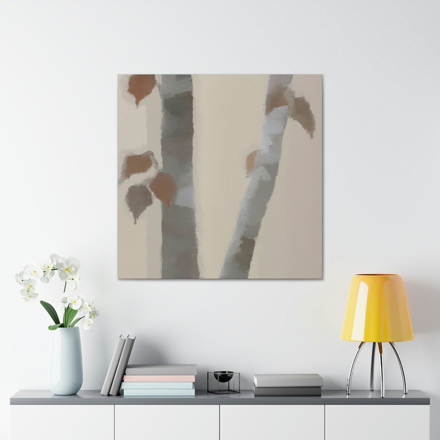 "Beech Tree Reflection Moment" - Canvas