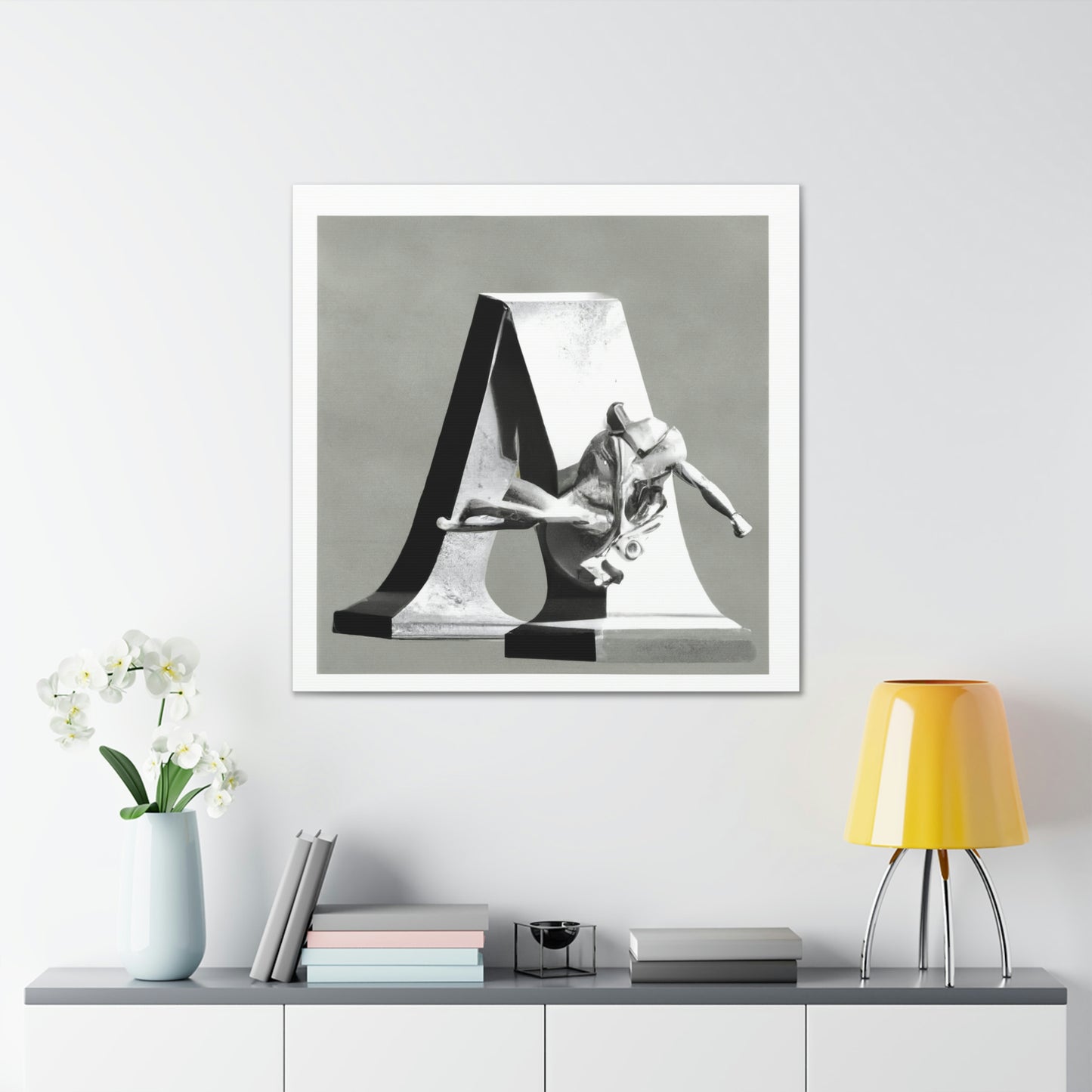 Classical Triumphant Woman - Canvas