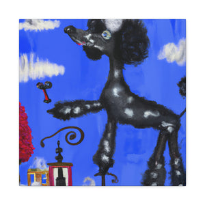 Poodle in Dreamland - Canvas