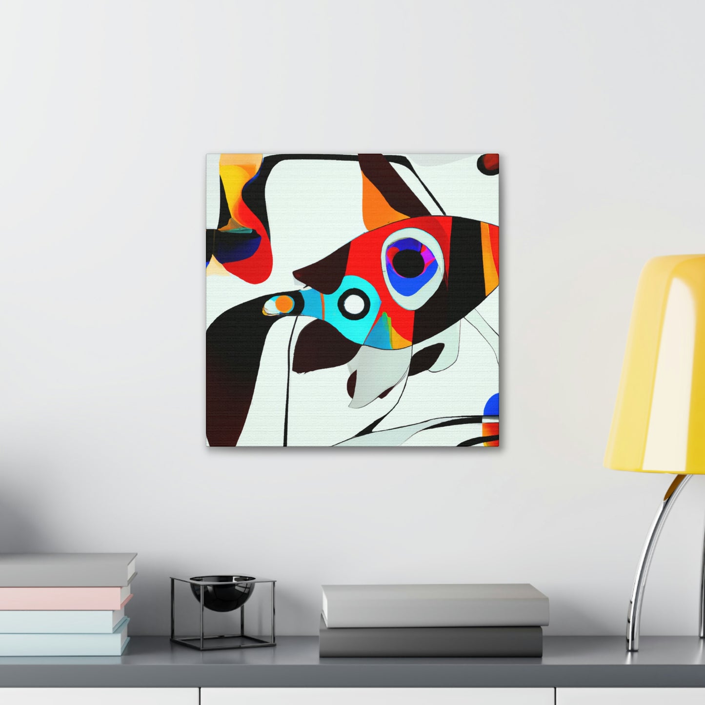 Guppy in Art Deco - Canvas