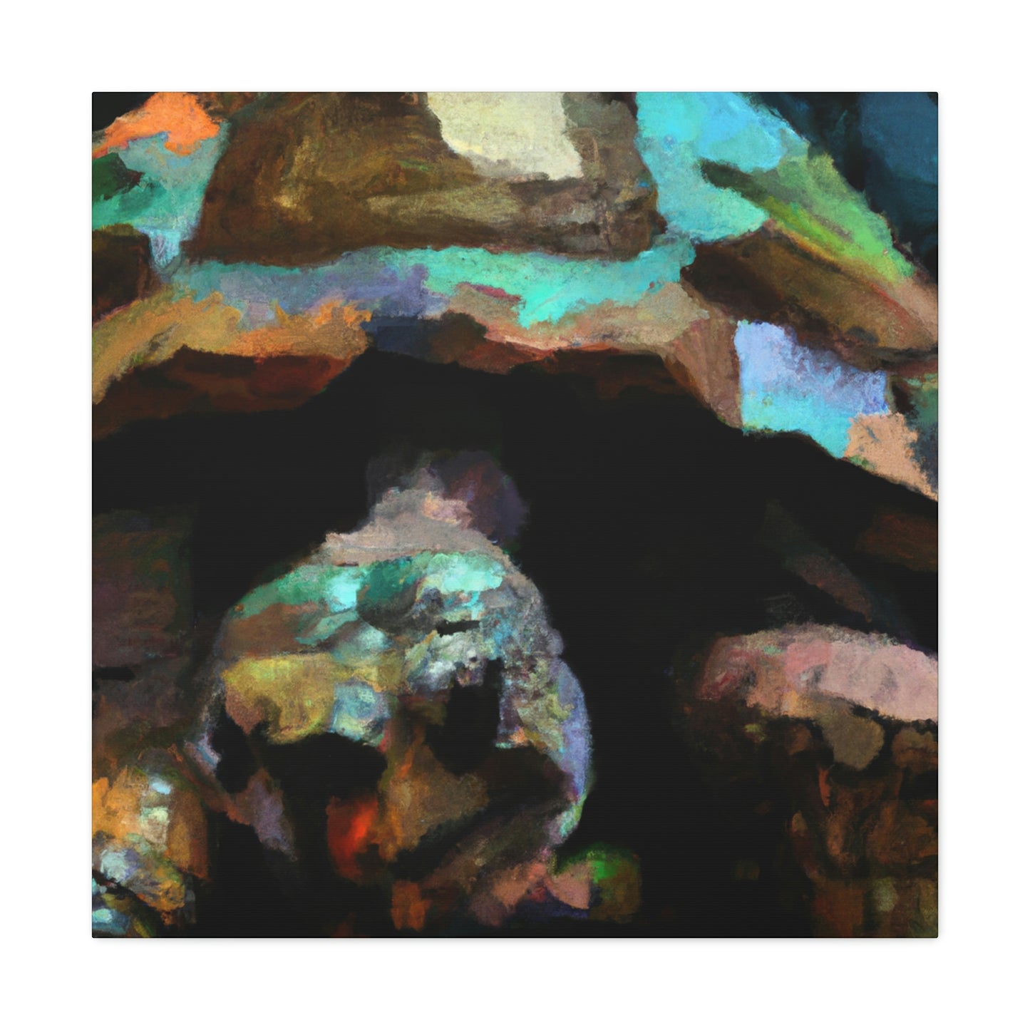 Tortoise on a Trek - Canvas