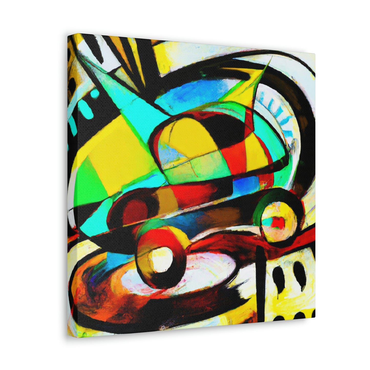 "Car in Expressionism" - Canvas