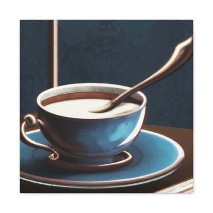 Coffee Cup Baroque - Canvas