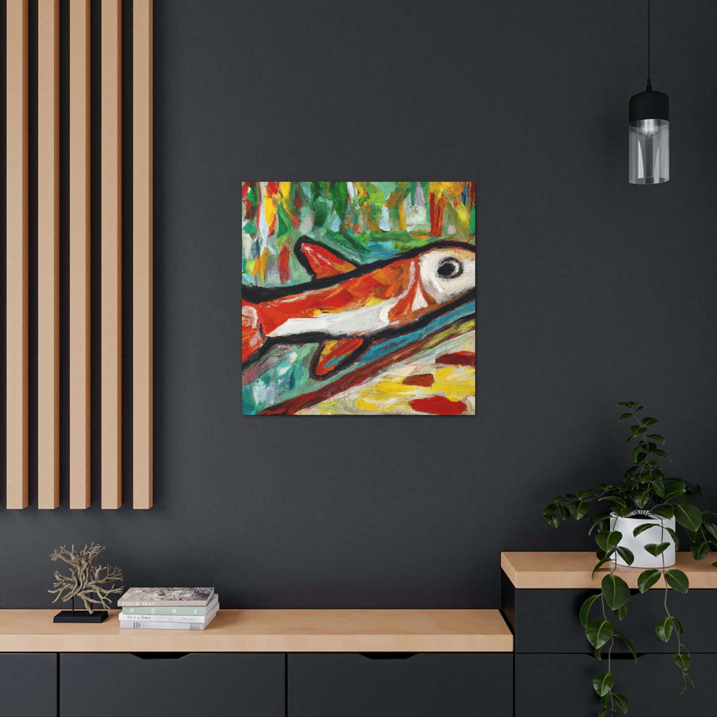 "Killifish Transcendence" - Canvas