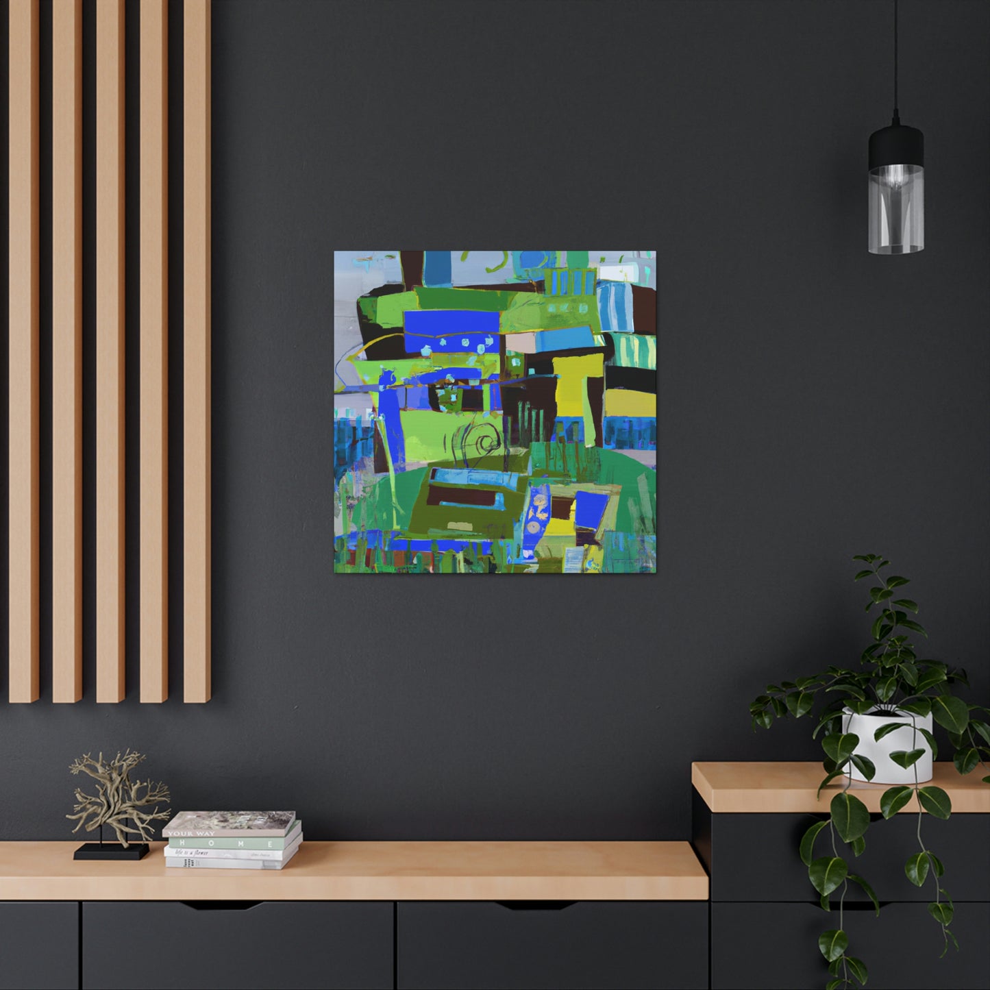 "Bay of Abstraction" - Canvas