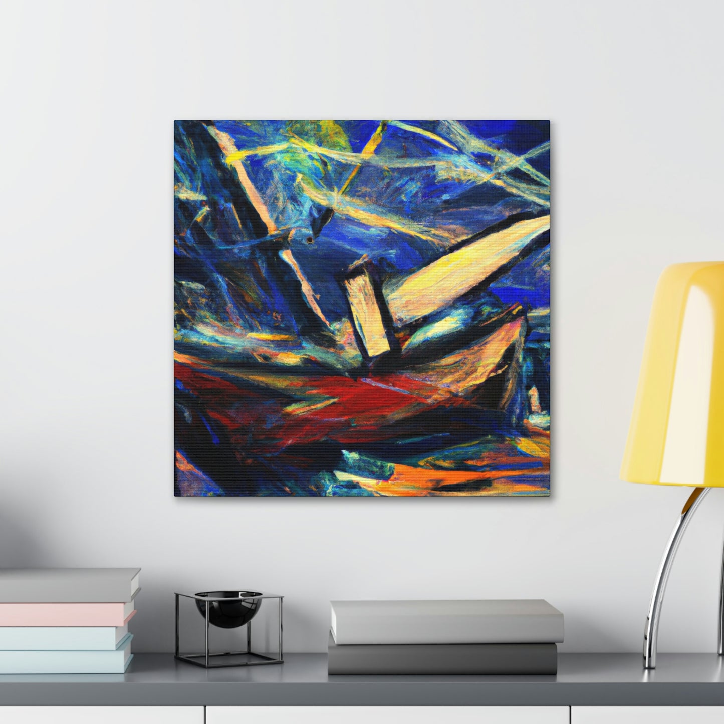 "Sailing Into the Sunset" - Canvas