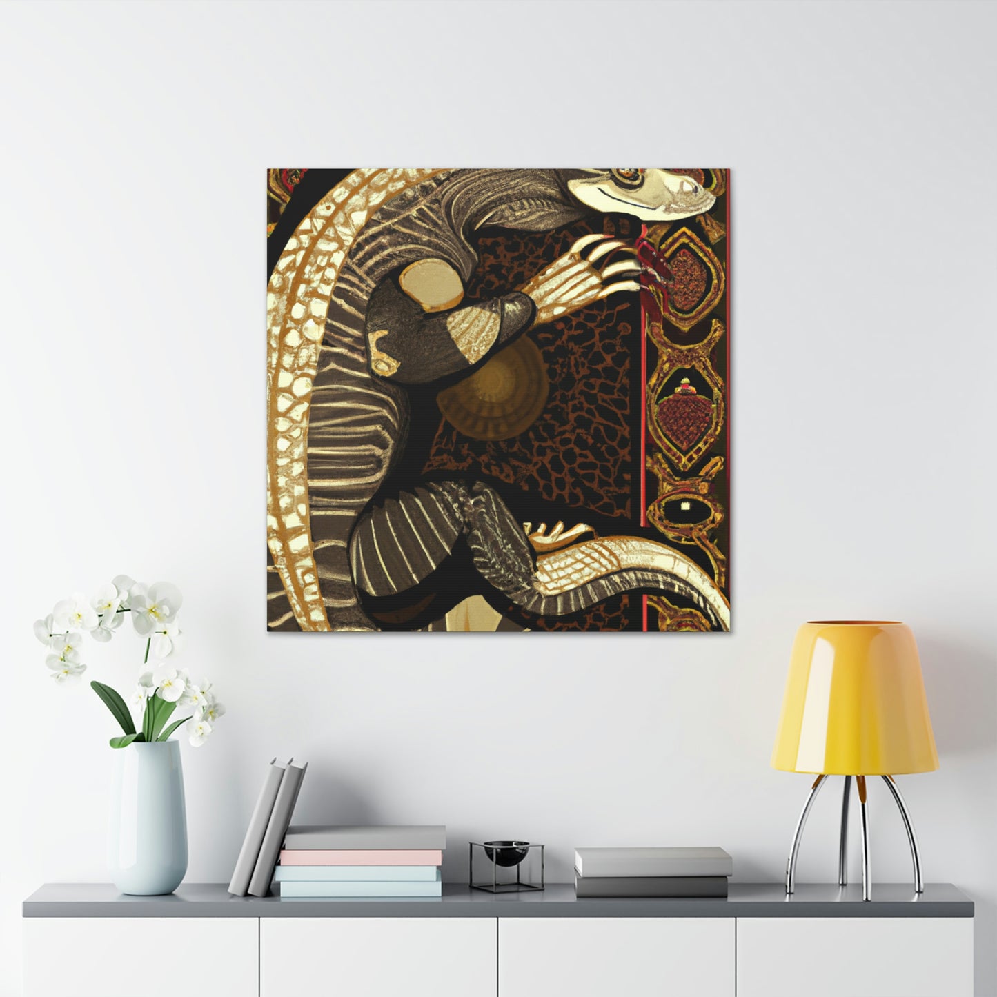 Komodo Dragon Splendor - Canvas