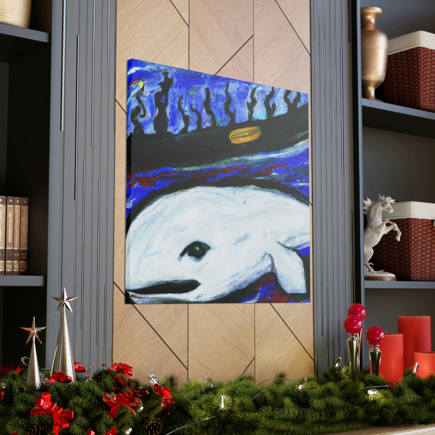 Bowhead Whale Majesty. - Canvas