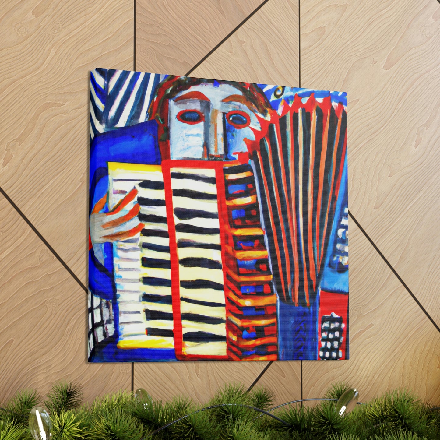 Accordion and Expressionism - Canvas