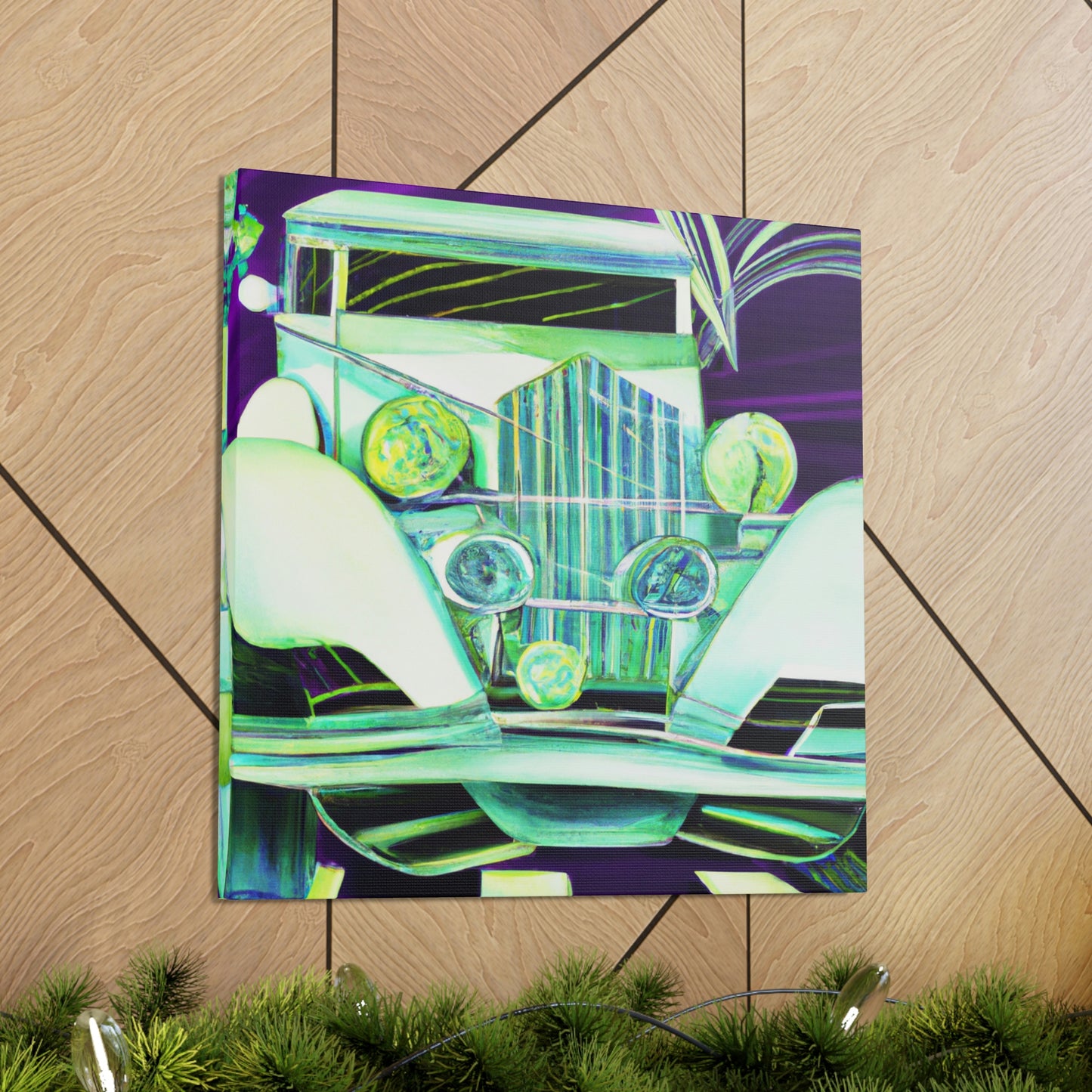 "Vintage Automobile Regalia" - Canvas