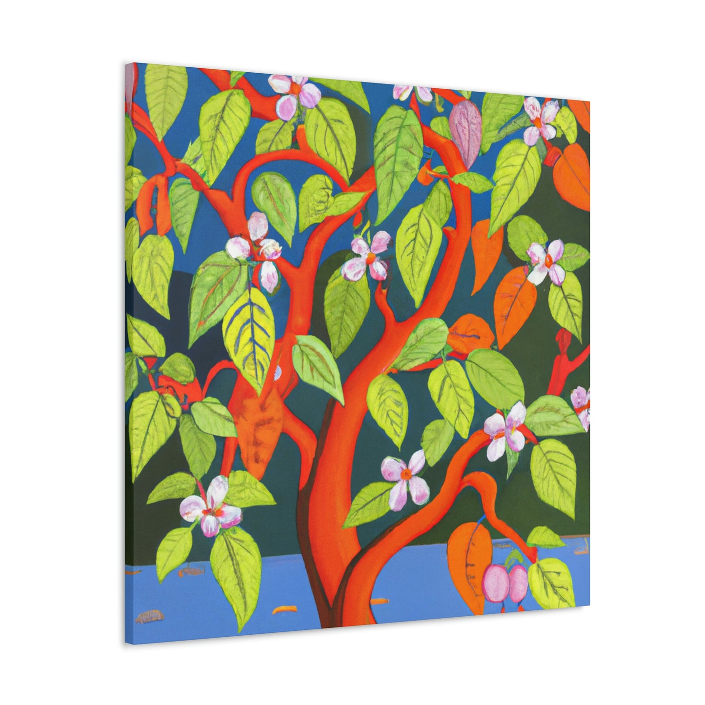 "Dogwood Tree Dreamscape" - Canvas