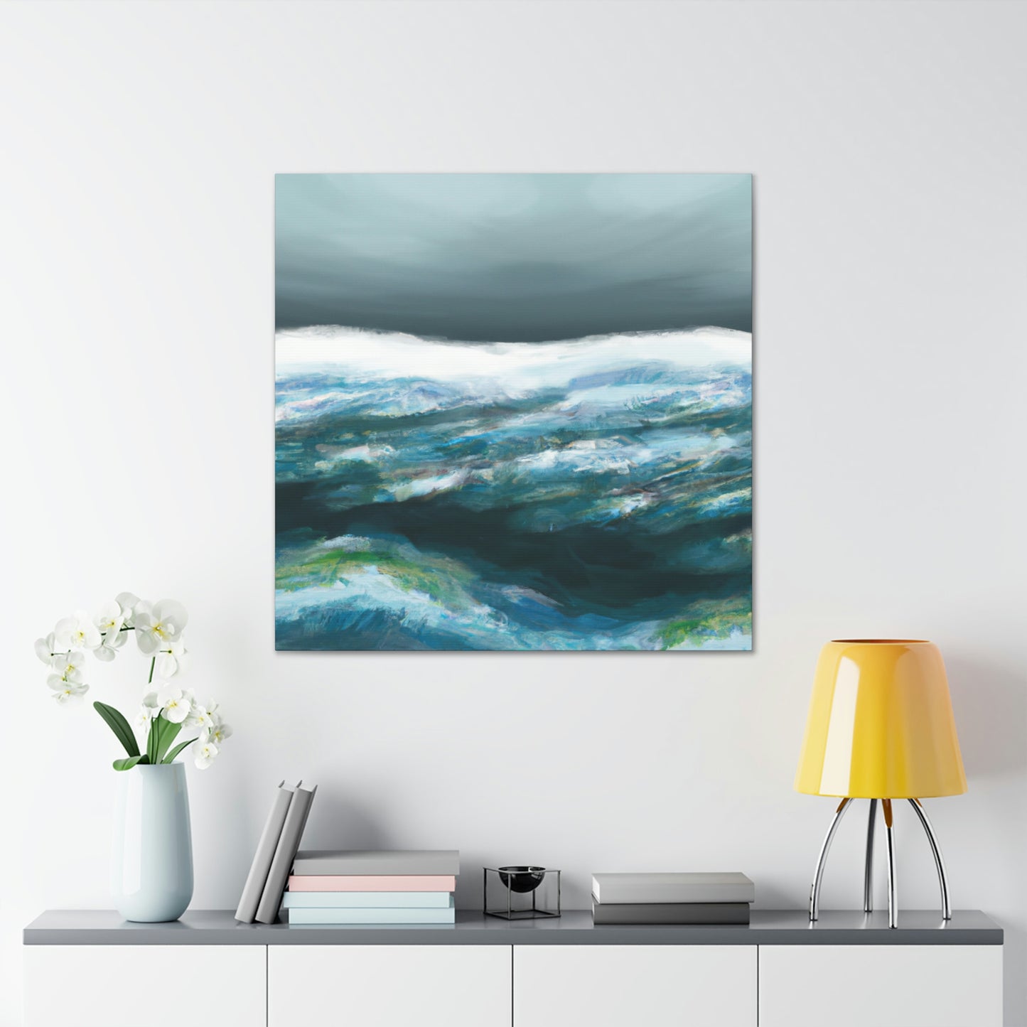 Deep Sea Reflections - Canvas