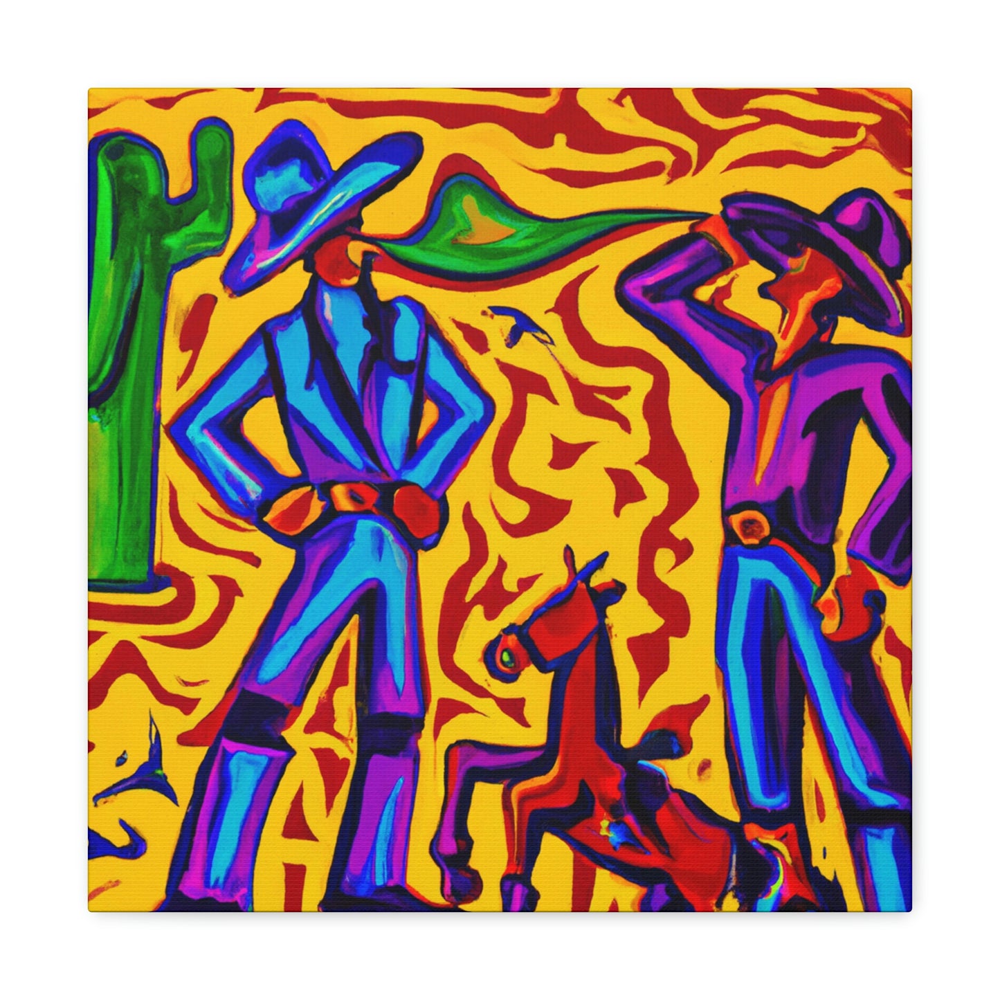 "Branding Iron Fauvism" - Canvas