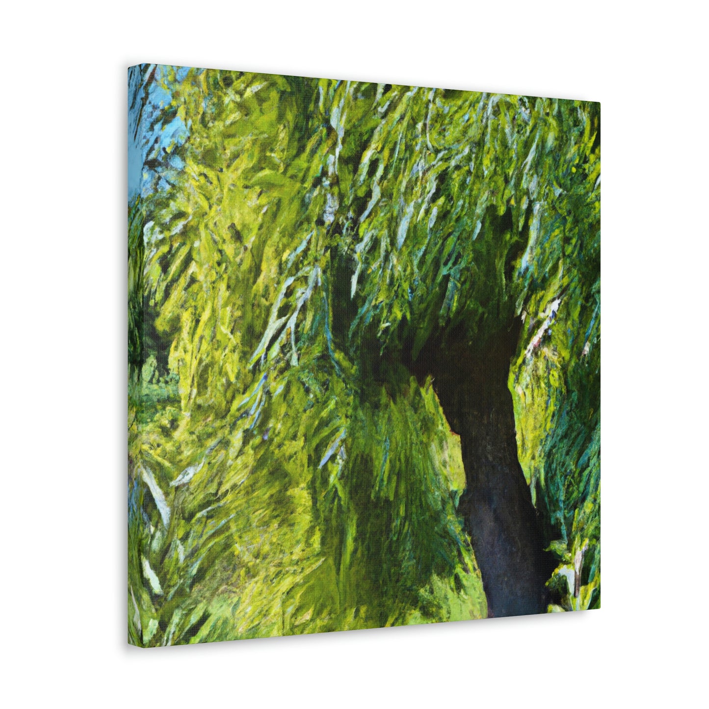 Willow by Moonlight - Canvas