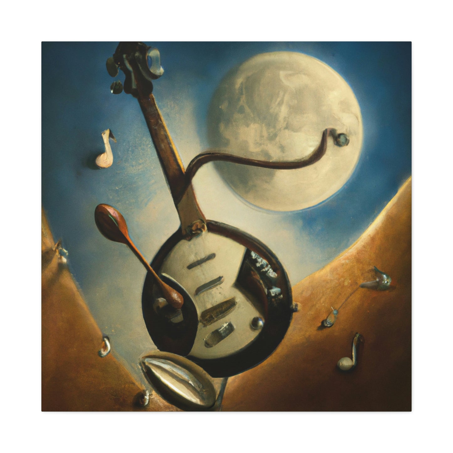 Banjo in Dreamland - Canvas