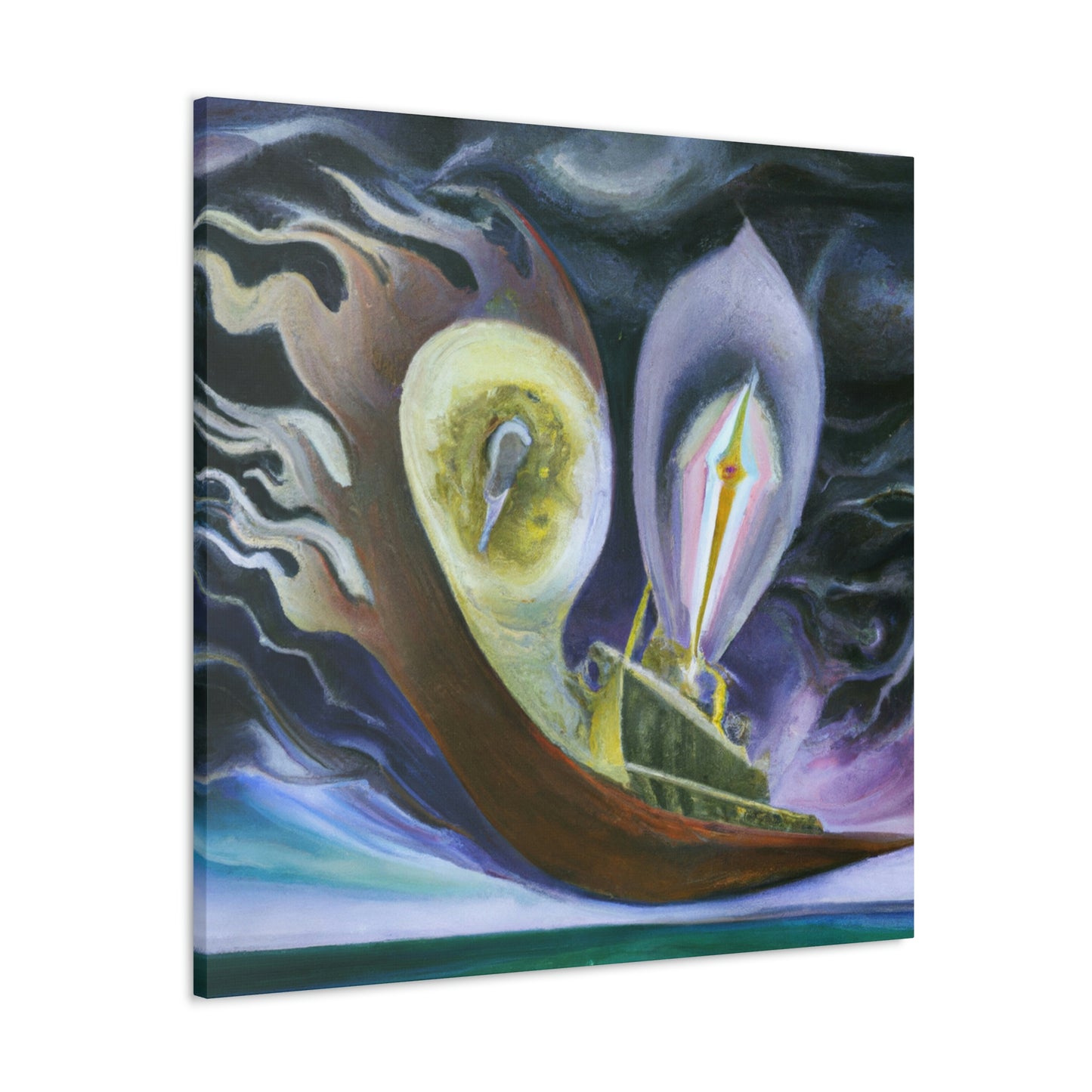 Stormy Ocean Voyage - Canvas