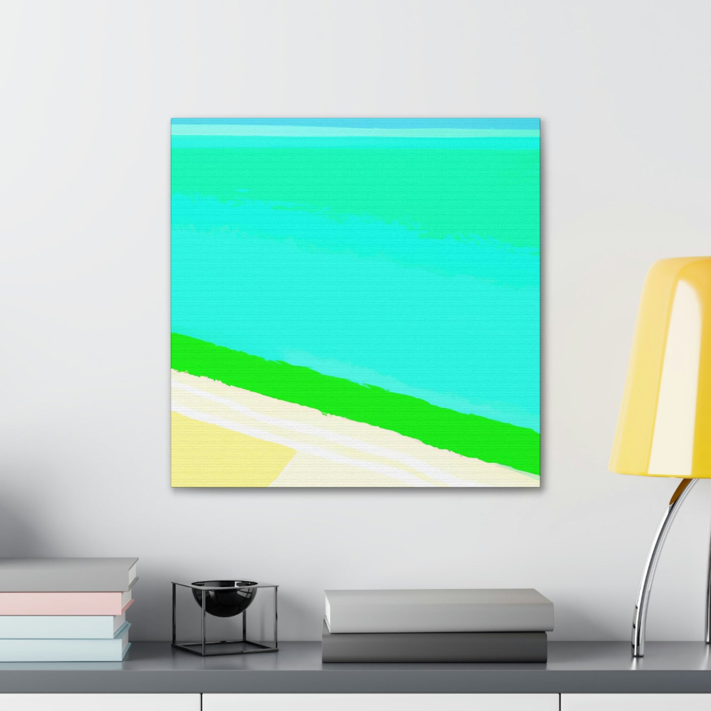 "Summer Sparkle Beaches" - Canvas