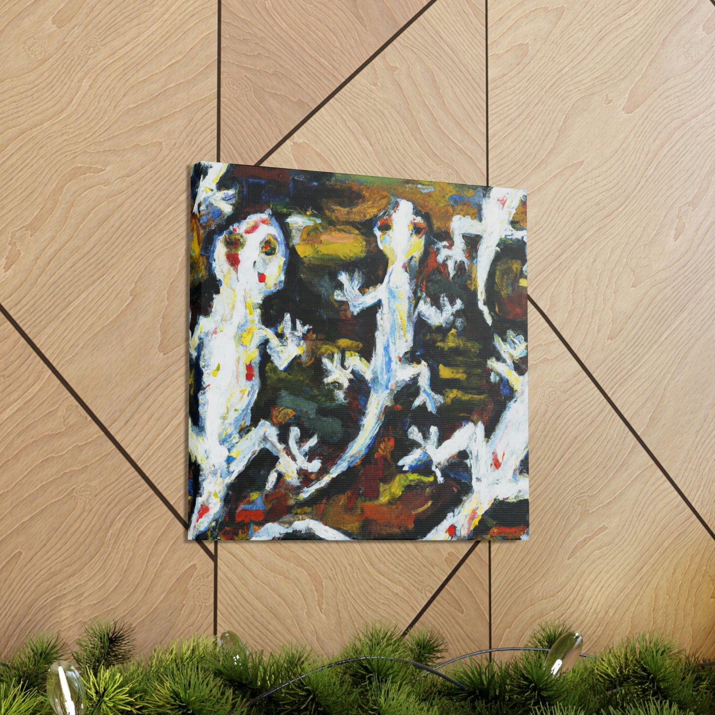 "Lizard on the Loose" - Canvas