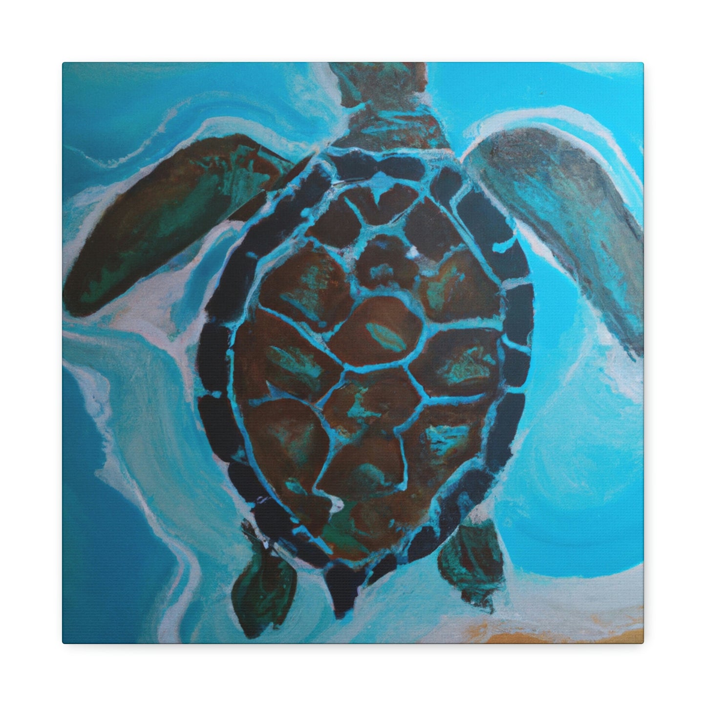 Sea Turtle: Inspire - Canvas