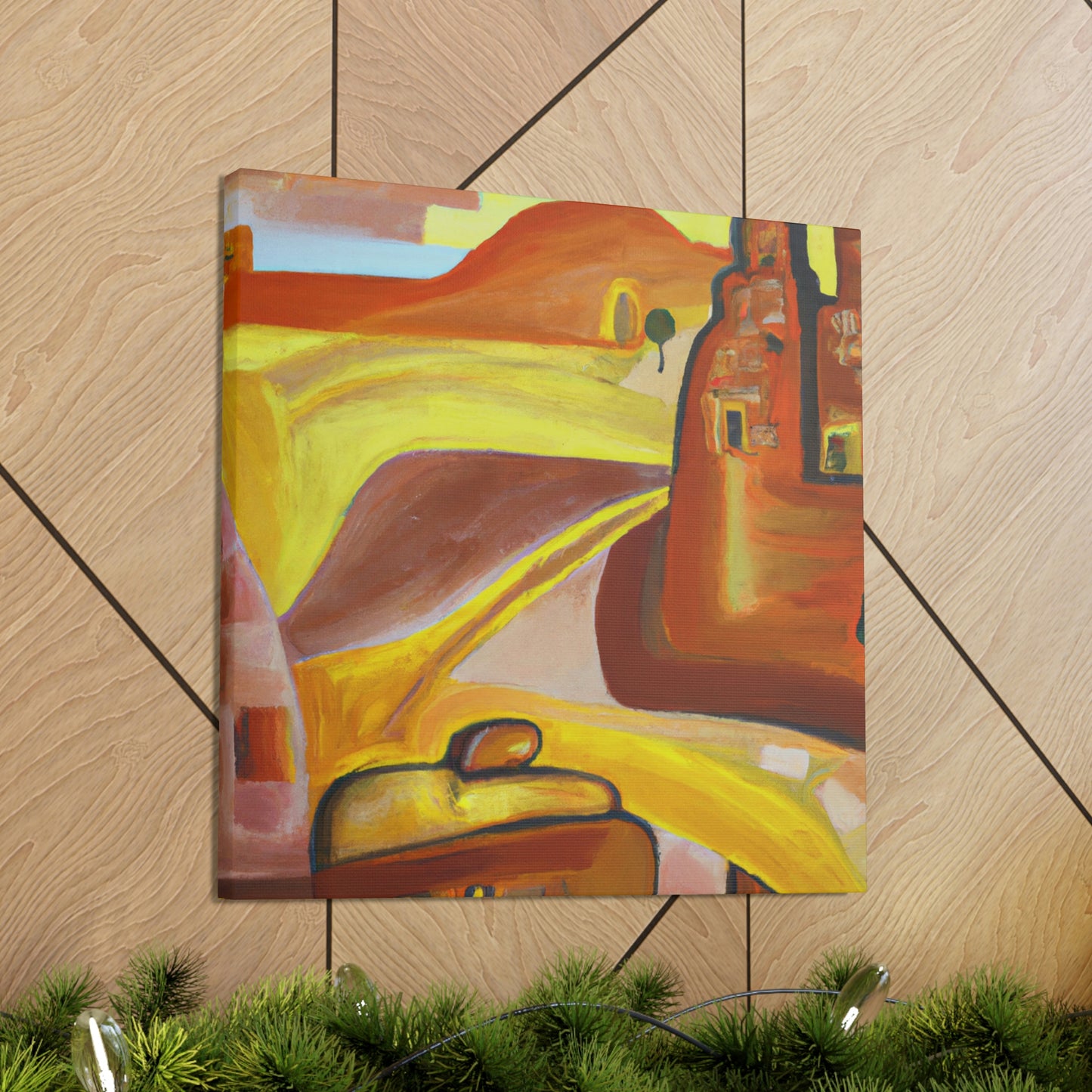 Desert in Expressionism - Canvas