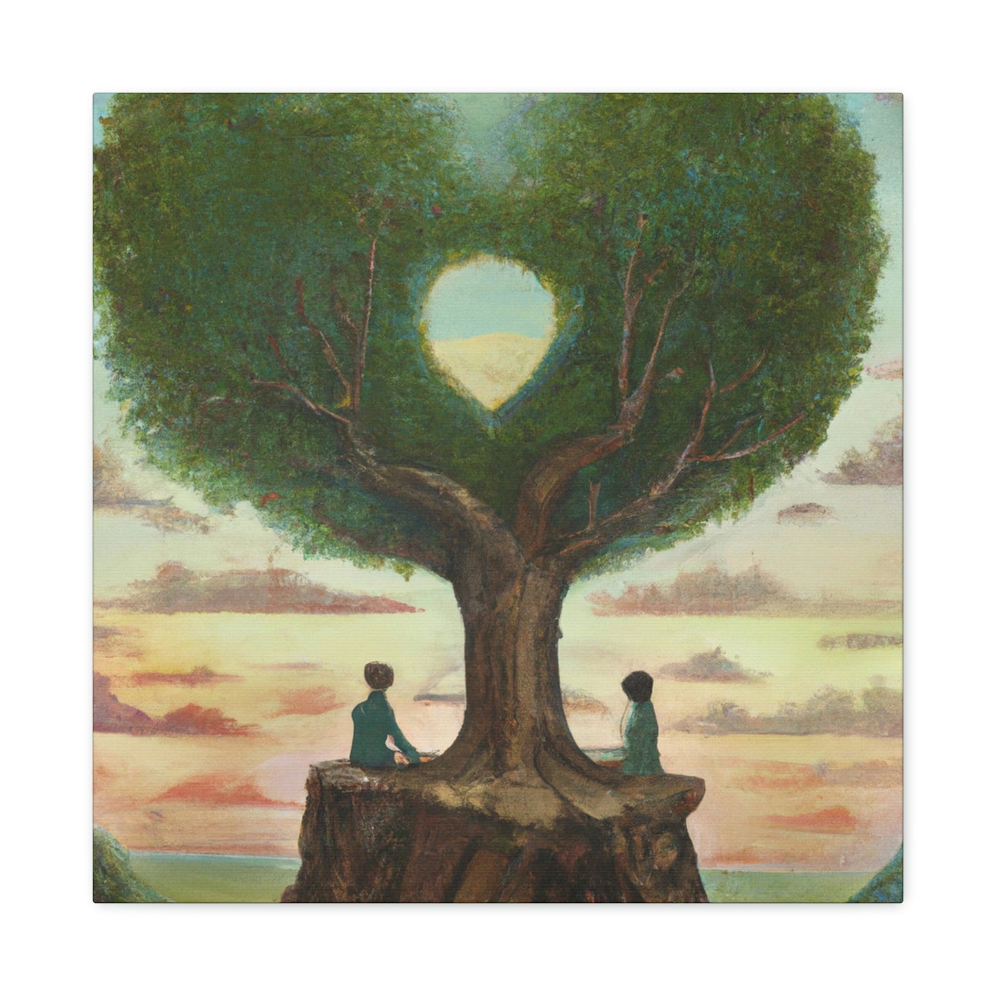 Love Tree Enchantment - Canvas