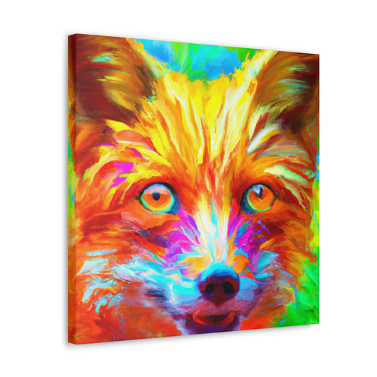 "The Dhole in Color" - Canvas