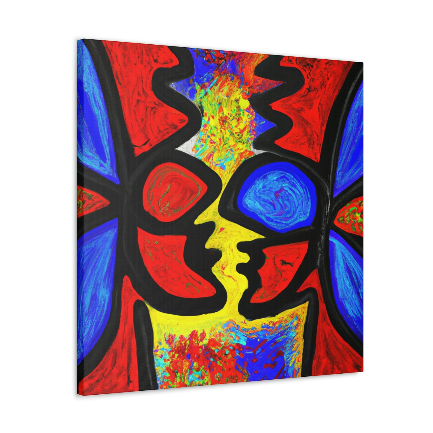 Love Winged Embraces - Canvas