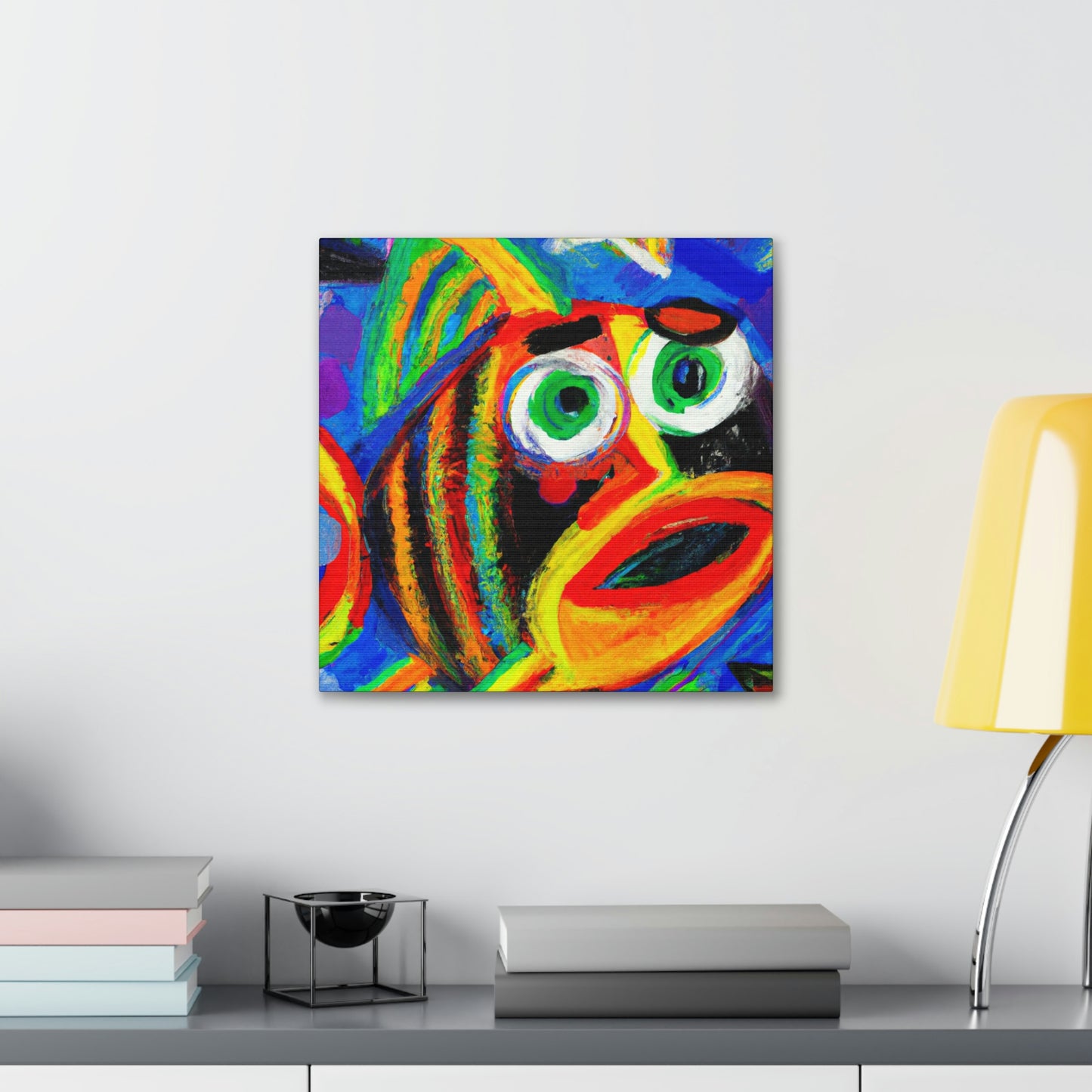 Rainbow Fish Harmony - Canvas