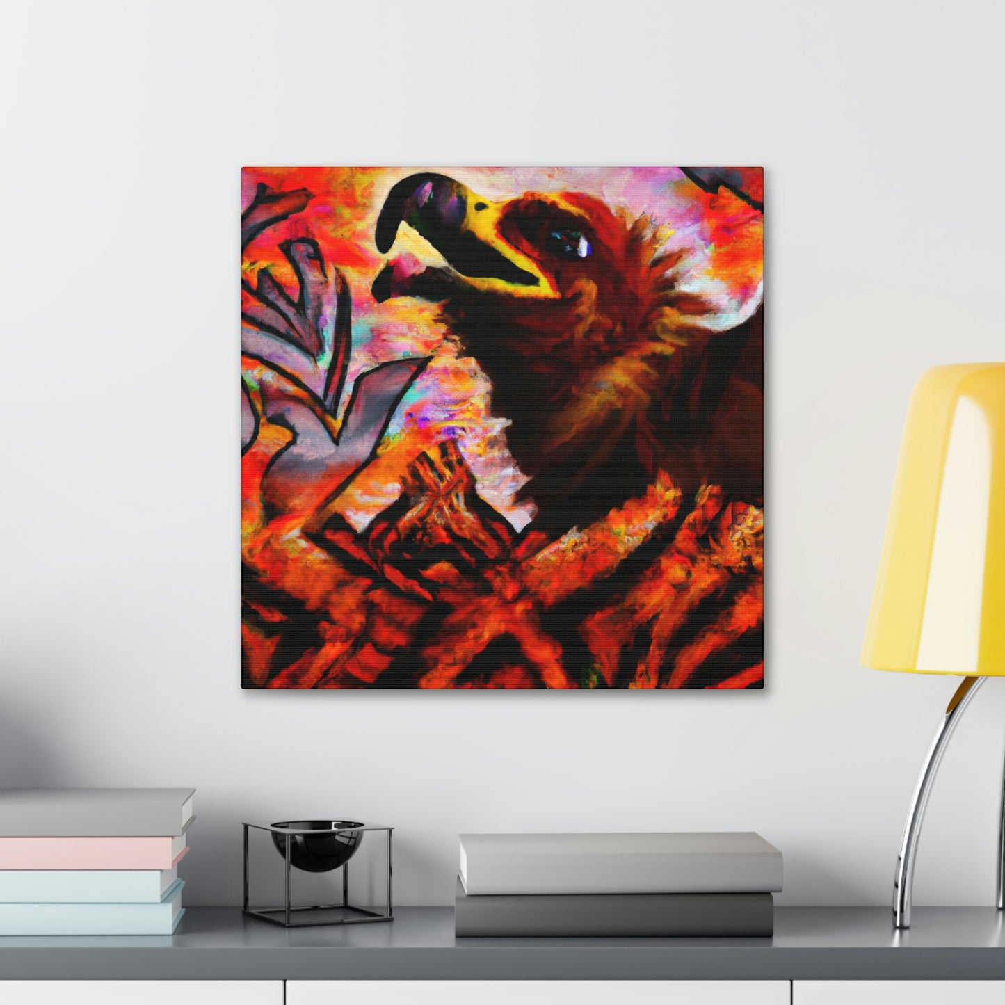 "Vultures Overhead View" - Canvas