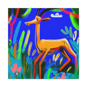 Gazelle in Expressionism - Canvas