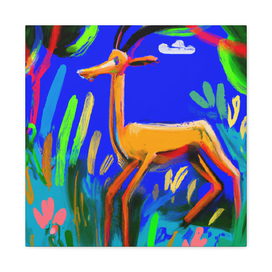 Gazelle in Expressionism - Canvas