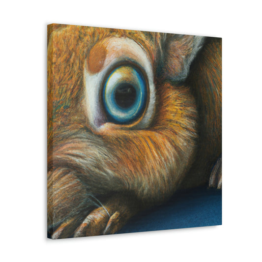 Rabbit in Realism. - Canvas