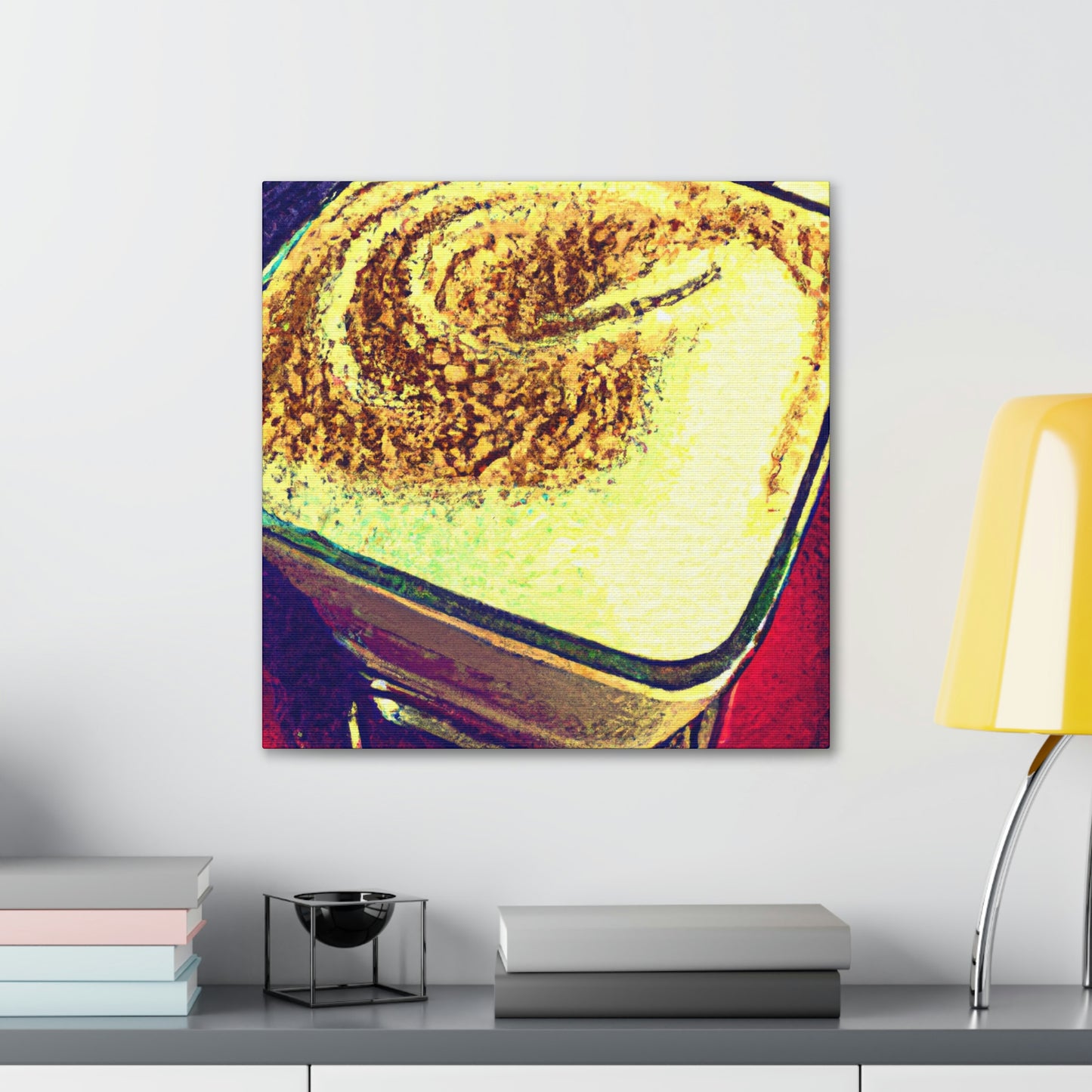 "Cappuccino Pop Culture." - Canvas