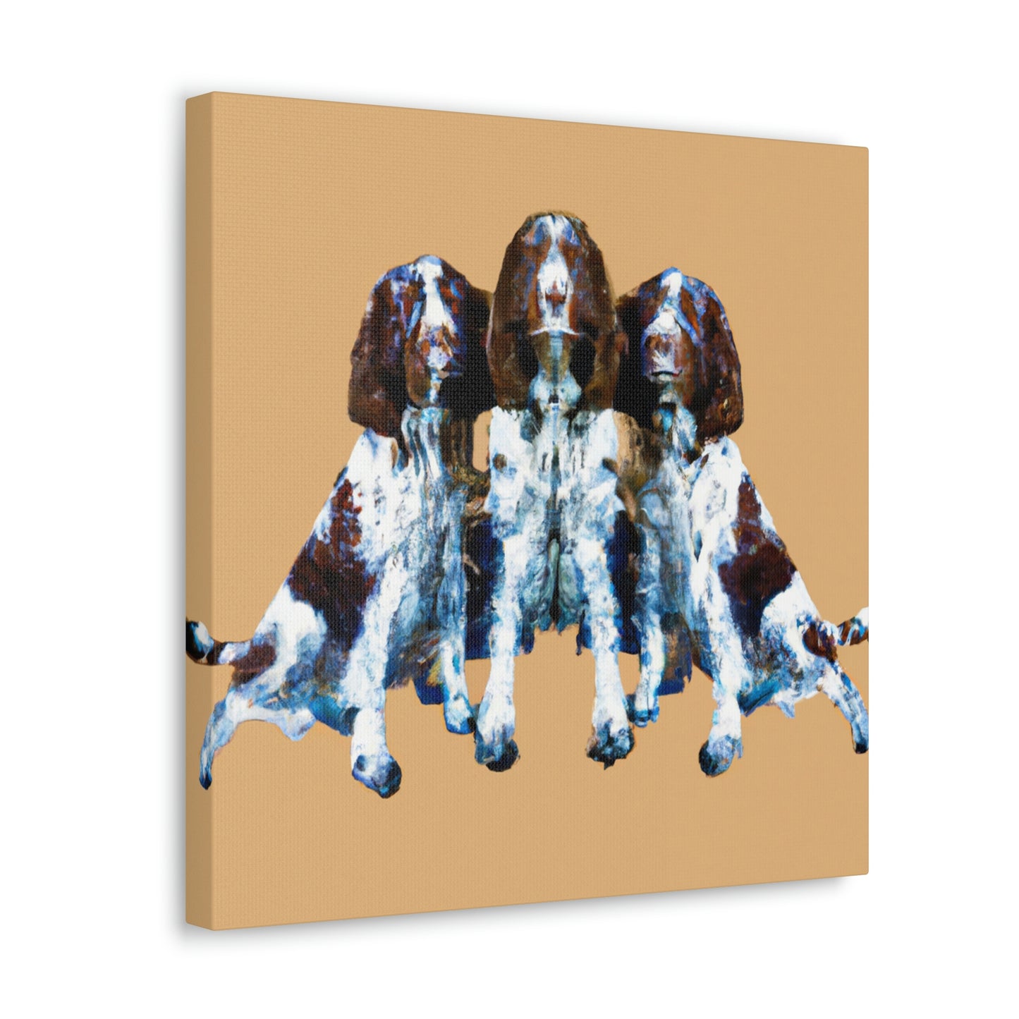 "Proud Springer Spaniel" - Canvas