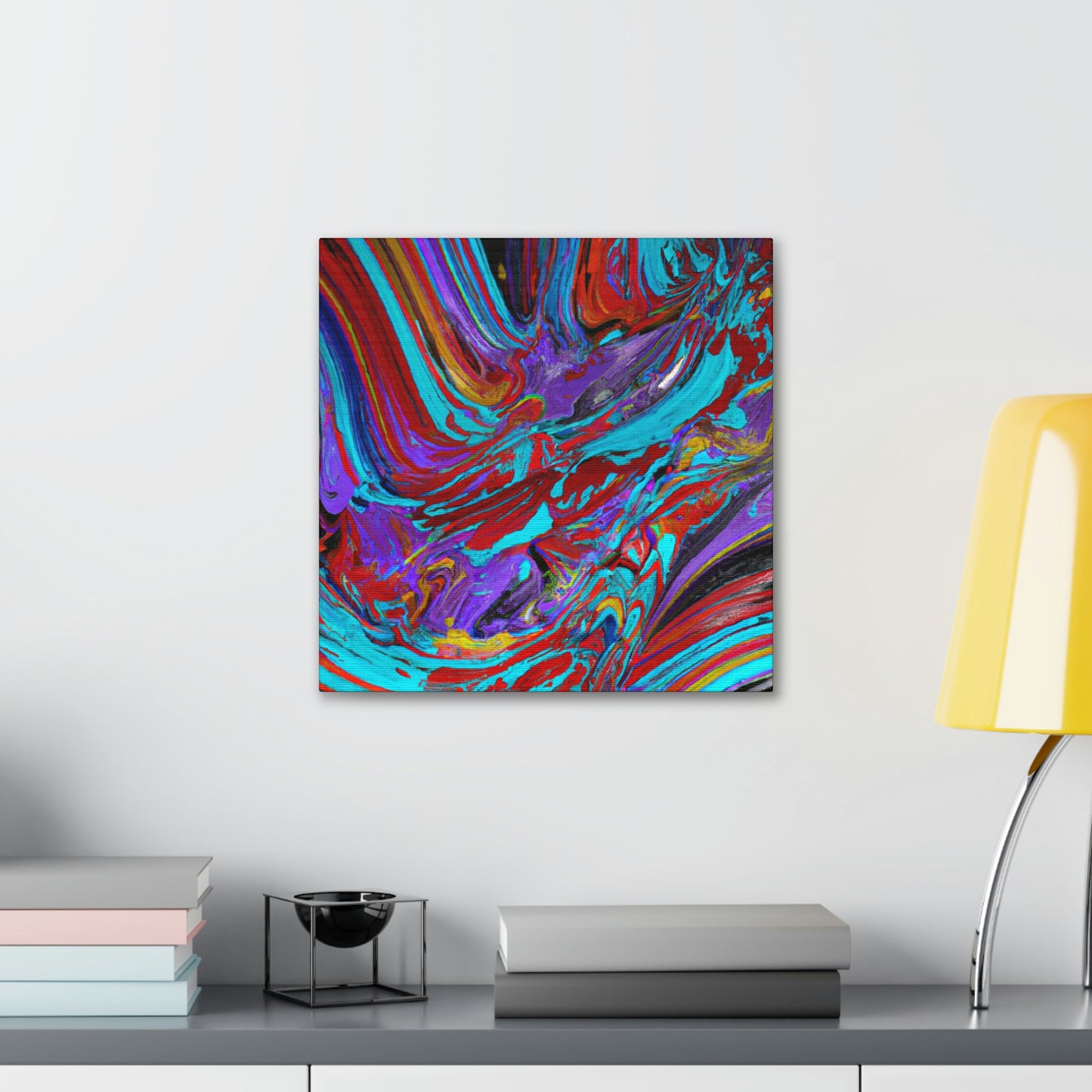 "Dynamic Flowing Melodies" - Canvas