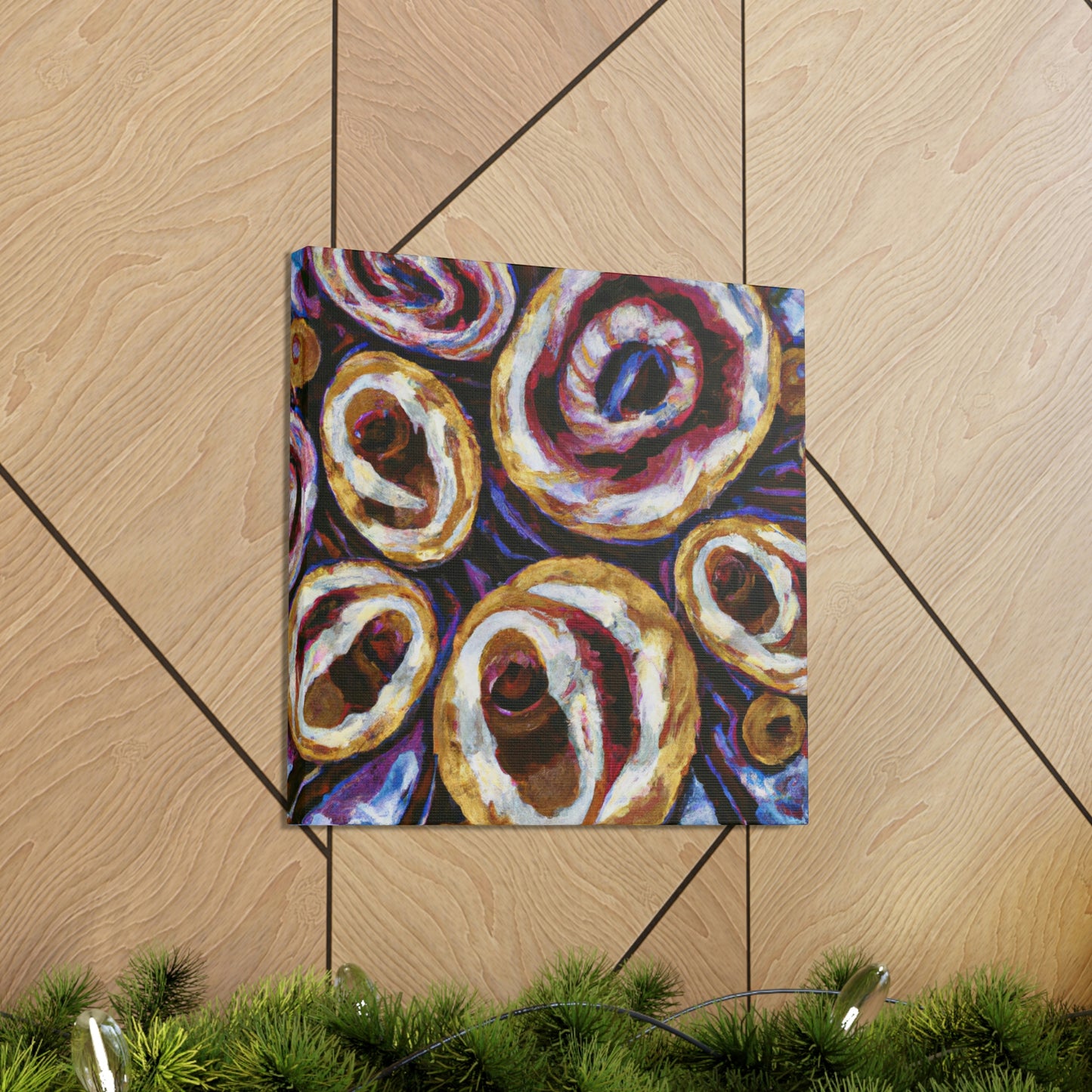 "Pastries In Colorful Hues" - Canvas