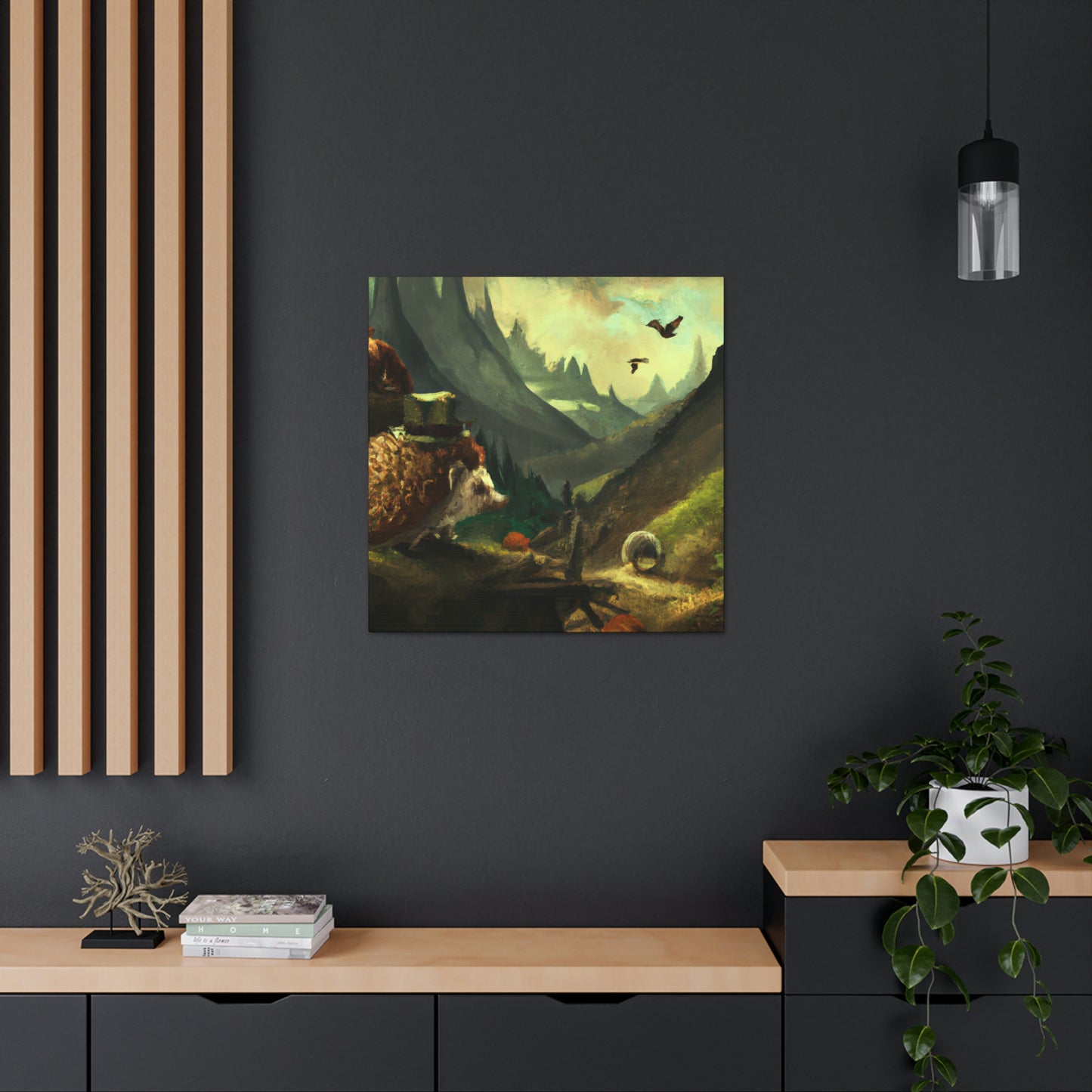 Hedgehog and Steamgear - Canvas