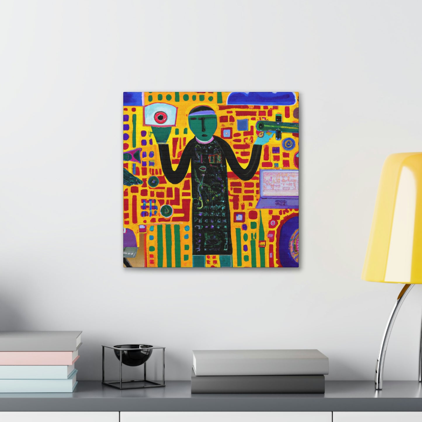 "Cybersecurity in Artwork" - Canvas