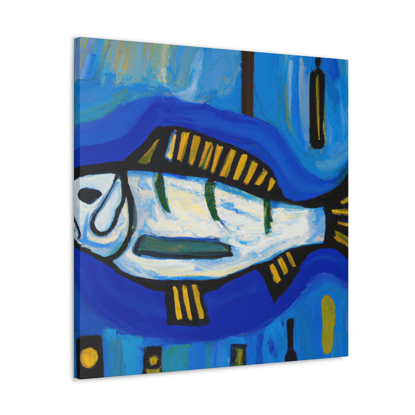 Bass in Expressionism - Canvas